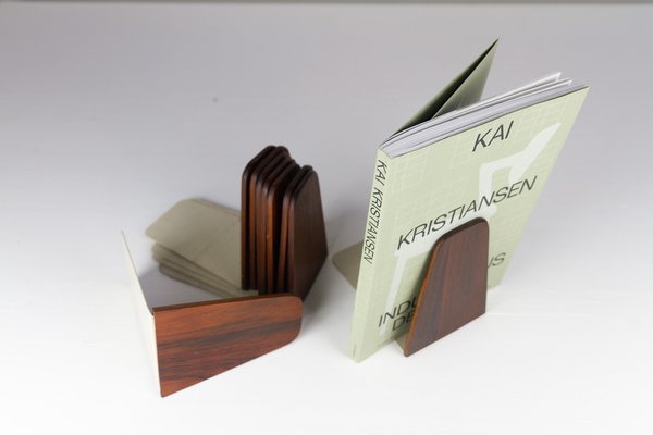 Mid-Century Bookends by Kai Kristiansen for FM, 1960s, Set of 9-WIX-1705093