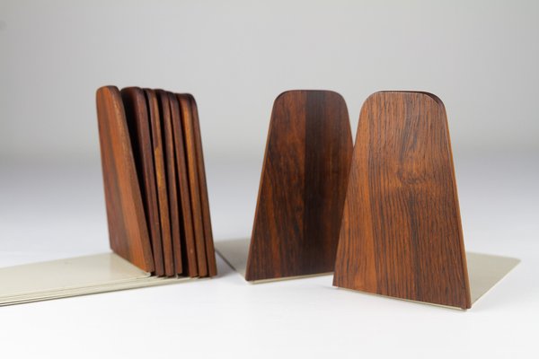 Mid-Century Bookends by Kai Kristiansen for FM, 1960s, Set of 9-WIX-1705093