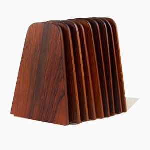 Mid-Century Bookends by Kai Kristiansen for FM, 1960s, Set of 9-WIX-1705093