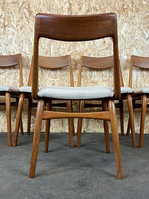 Mid-Century Boomerang Dining Chairs by Alfred Christensen for Slagelse Møbelværk, Set of 5-EJL-1138848