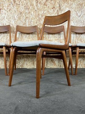 Mid-Century Boomerang Dining Chairs by Alfred Christensen for Slagelse Møbelværk, Set of 5-EJL-1138848