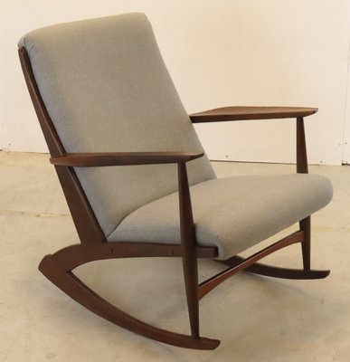 Mid-Century Boomerang Rocking Chair by Søren Georg Jensen, 1950s-FYZ-1784895