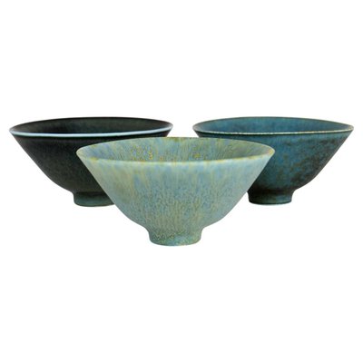 Mid-Century Bowls by Carl Harry Stålhane for Rörstrand, Set of 3-UYK-975406