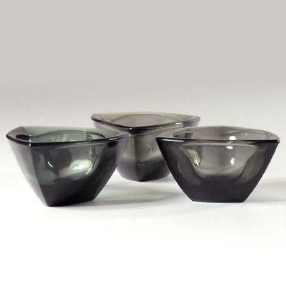 Mid-Century Bowls by Kaj Franck for Nuutajärvi Notsjö, Set of 3-GIW-592296