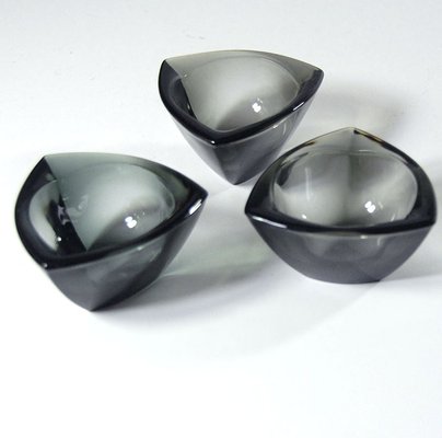 Mid-Century Bowls by Kaj Franck for Nuutajärvi Notsjö, Set of 3-GIW-592296