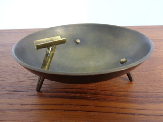 Mid-Century Brass Ashtray, 1960s-RDW-1419816