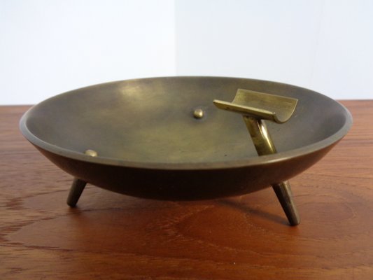 Mid-Century Brass Ashtray, 1960s-RDW-1419816