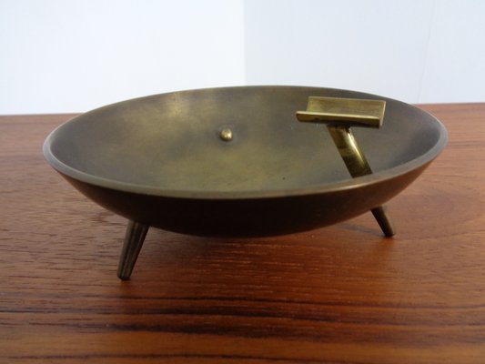 Mid-Century Brass Ashtray, 1960s-RDW-1419816