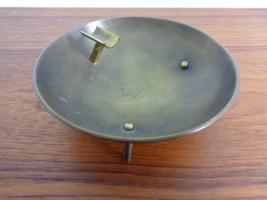 Mid-Century Brass Ashtray, 1960s-RDW-1419816