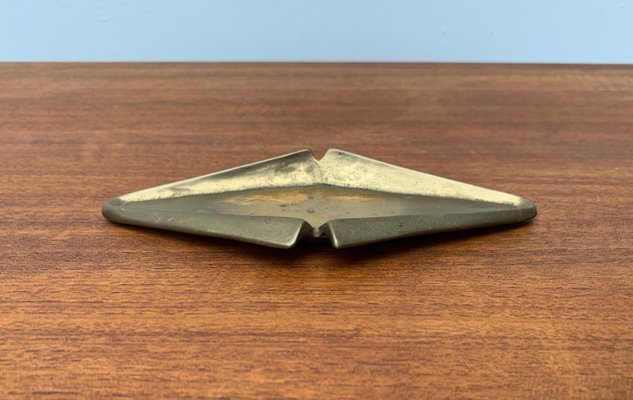 Mid-Century Brass Ashtray-UAH-1050793