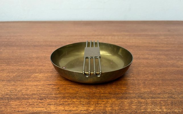 Mid-Century Brass Bowl, 1950s-UAH-2041717