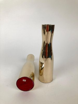 MId-Century Brass Candleholder, USA, 1960s-BAF-763474