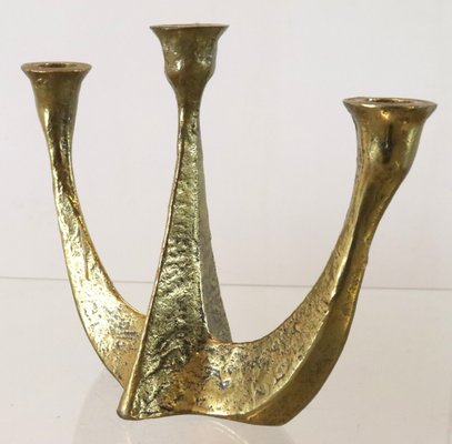 Mid-Century Brass Candlestick by Horst Dalbeck-FYZ-1783198