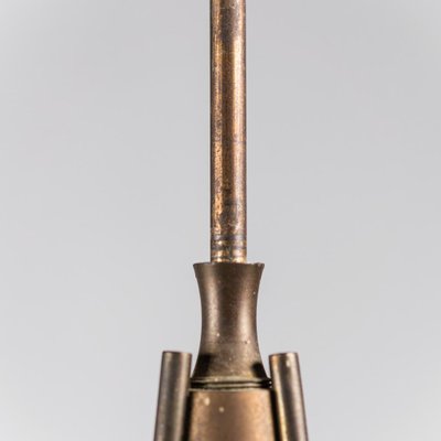 Mid-Century Brass Ceiling Lamp, 1950s-ZLY-576699