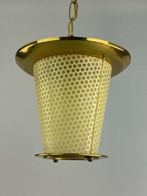 Mid-Century Brass Ceiling Lamp-EJL-1073365