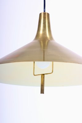 Mid-Century Brass Ceiling Lamp by T.H. Valentiner, 1960s-FK-1254503