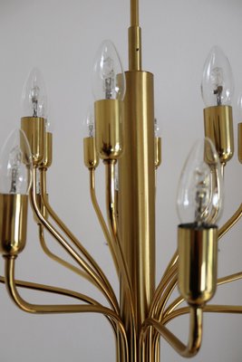 Mid-Century Brass Chandelier from Staff Leuchten, 1970s-VNE-1361758