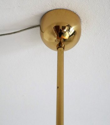 Mid-Century Brass Chandelier from Staff Leuchten, 1970s-VNE-1361758