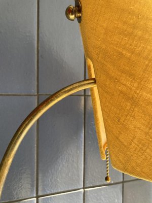 Mid-Century Brass Floor Lamp, 1950-PYR-941284