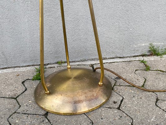 Mid-Century Brass Floor Lamp, 1950-PYR-941284