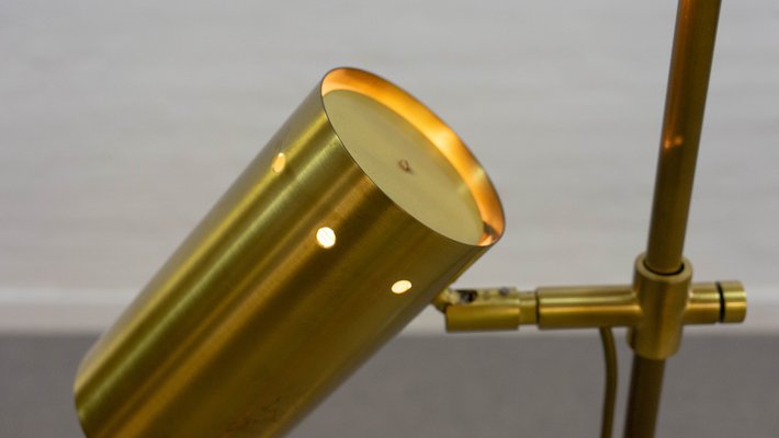 Mid-Century Brass Floor Lamp, 1960s-EE-1723652