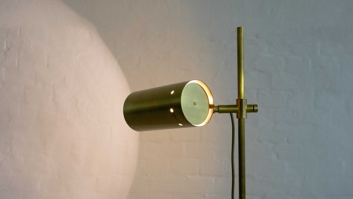 Mid-Century Brass Floor Lamp, 1960s-EE-1723652