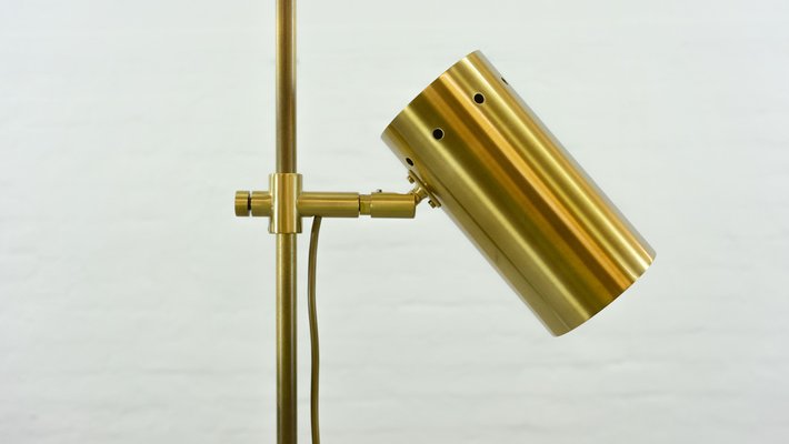 Mid-Century Brass Floor Lamp, 1960s-EE-1723652