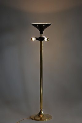 Mid-Century Brass Floor Lamp attributed to Kamenický Šenov, 1960s-WHY-1730012