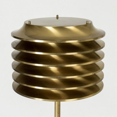 Mid-Century Brass Floor Lamp by Kai Ruokonen, 1970s-NL-1817107