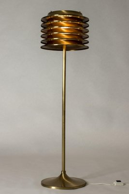 Mid-Century Brass Floor Lamp by Kai Ruokonen, 1970s-NL-1817107