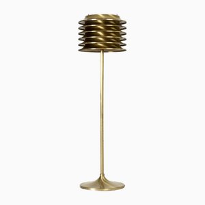 Mid-Century Brass Floor Lamp by Kai Ruokonen, 1970s-NL-1817107