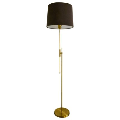 Mid-Century Brass Floor Lamp from Falkenbergs Belysning, Sweden, 1960s-UYK-806786