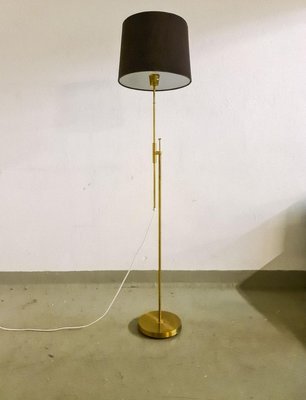 Mid-Century Brass Floor Lamp from Falkenbergs Belysning, Sweden, 1960s-UYK-806786