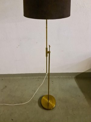 Mid-Century Brass Floor Lamp from Falkenbergs Belysning, Sweden, 1960s-UYK-806786