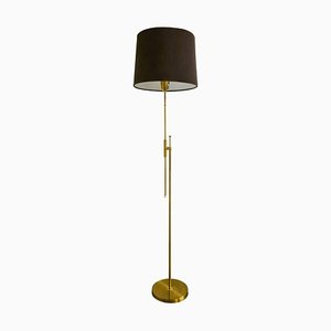 Mid-Century Brass Floor Lamp from Falkenbergs Belysning, Sweden, 1960s-UYK-806786