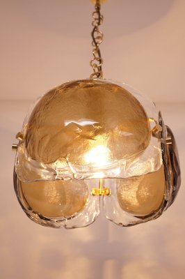 Mid-Century Brass & Glass Ceiling Lamp from Kaiser Idell / Kaiser Leuchten-KIJ-771771