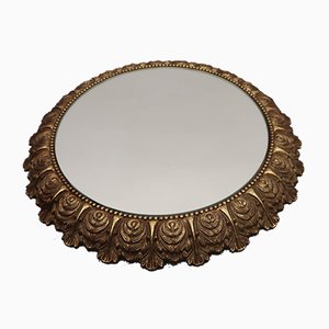 Mid-Century Brass Mirror-JWH-801557