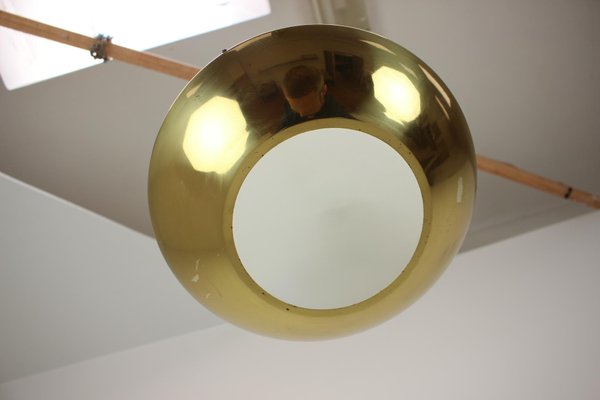 Mid-Century Brass Pendant from Zukov, 1950s-TZ-1049747