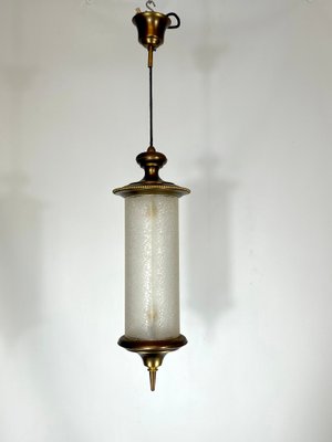 Mid-Century Brass Pendant Light from Lumi Milano, 1950s-OT-1299675