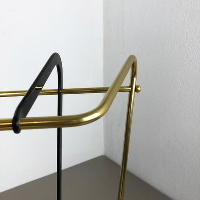 Mid-Century Brass Umbrella Stand, Germany, 1950s-QZ-1053311