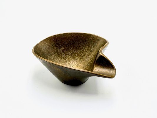 Mid-Century Bronze Ashtray attributed to Carl Auböck, Austria, 1950s-ZCY-1812014