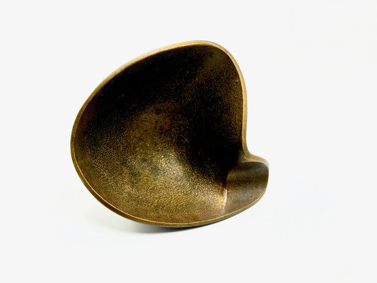 Mid-Century Bronze Ashtray attributed to Carl Auböck, Austria, 1950s-ZCY-1812014