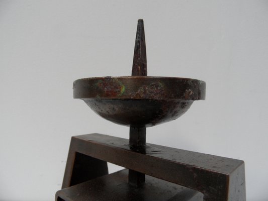 Mid-Century Bronze Candleholder, 1960s-PNJ-1706397