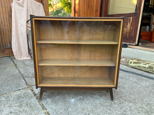 Mid-Century Brown Bookcase, 1970s-OXJ-1702728