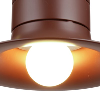 Mid-Century Brown Pendant Lamp, 1970s-QBR-1015771