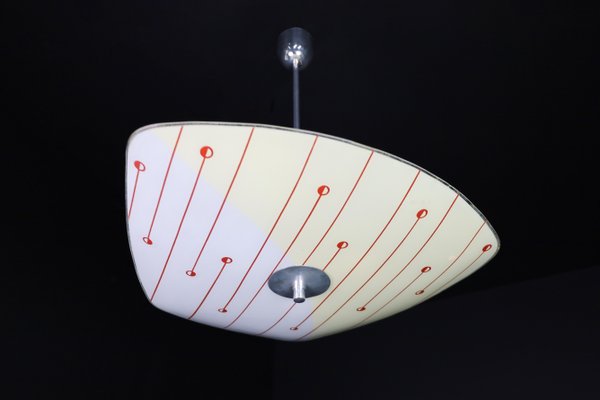 Mid-Century Brussels World Expo 1958 Pendant Lamp in Glass-TRW-1797131