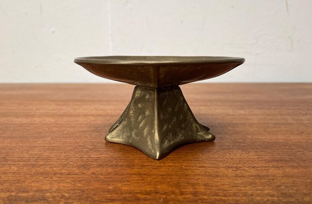 Mid-Century Brutalist Bronze Candleholder, 1960s-UAH-1799048