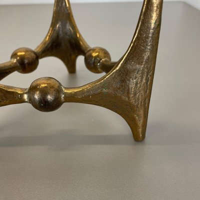 Mid-Century Brutalist Bronze Candleholder by Michael Harjes, Germany, 1960s-QZ-1114579