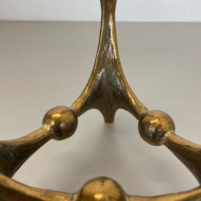 Mid-Century Brutalist Bronze Candleholder by Michael Harjes, Germany, 1960s-QZ-1114579