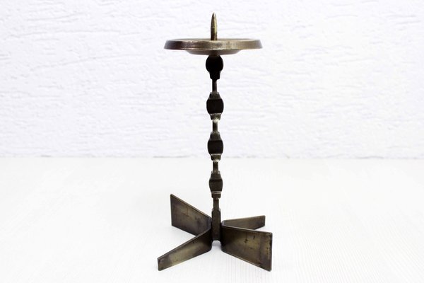 Mid-Century Brutalist Candleholder, 1960s-BQF-1744385